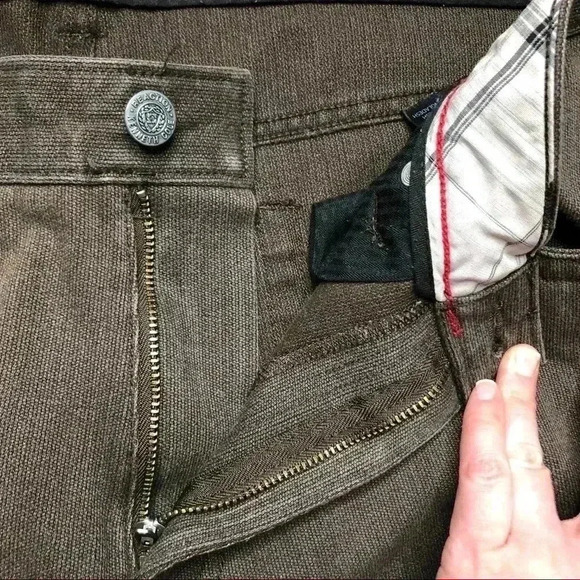 Kenneth Cole Reaction Dress Pants Brown Size 34 - Picture 10 of 16